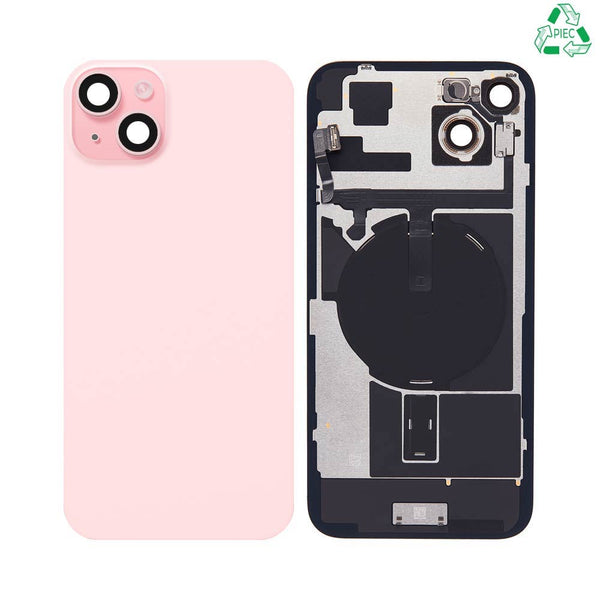 Vitre arrière iPhone 15 Plus – Rose – Compatible