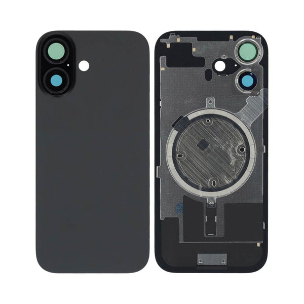 Vitre arrière iPhone 17 (sans Nappe) – Noir – Compatible Premium