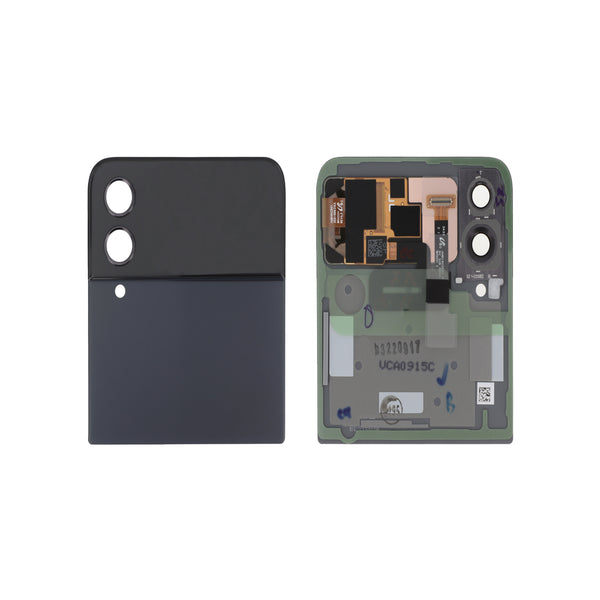 Vitre arrière supérieure Galaxy Z Flip4 – Bleu Nuit – Original Samsung (Service Pack)