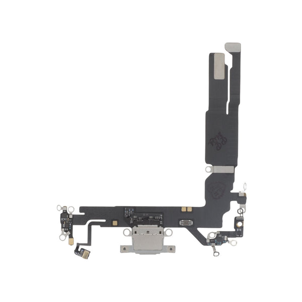 Connecteur de charge iPhone 16 – Blanc – Qualité d'origine