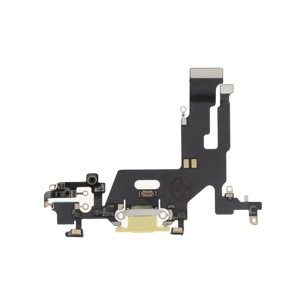 Connecteur de charge iPhone 11 – Jaune – Qualité d'origine