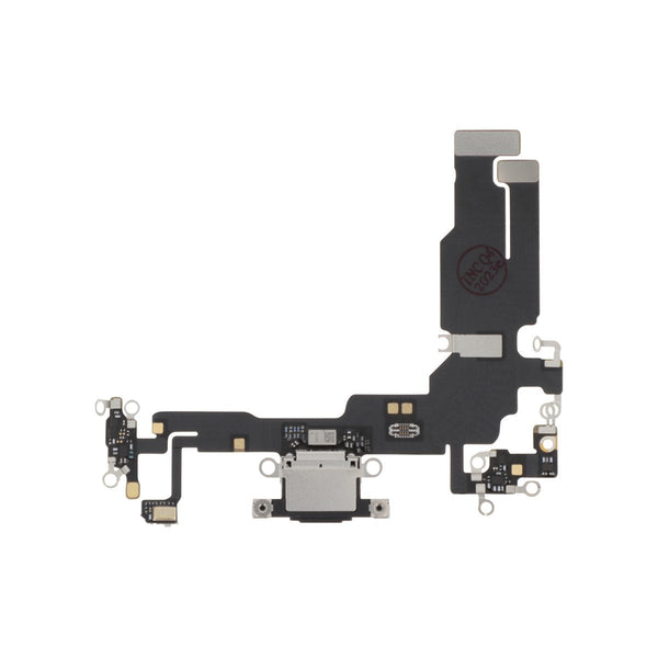 Connecteur de charge iPhone 15 – Noir – Qualité d'origine