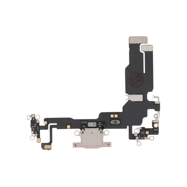 Connecteur de charge iPhone 15 – Rose – Qualité d'origine