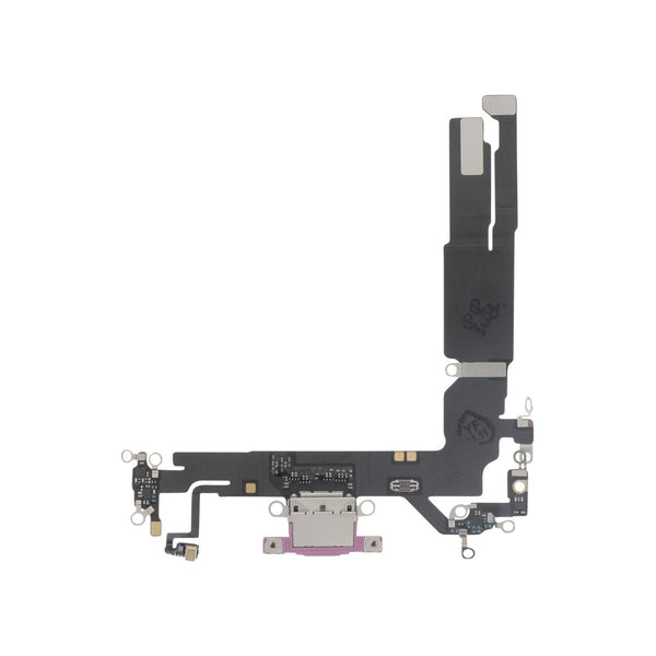 Connecteur de charge iPhone 16 – Rose – Qualité d'origine