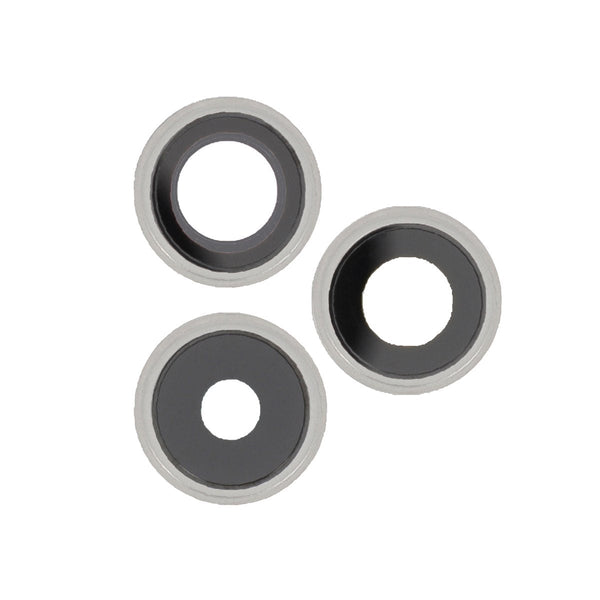 Lentille caméra complète iPhone 14 Pro / 14 Pro Max – Argent – lot de 3