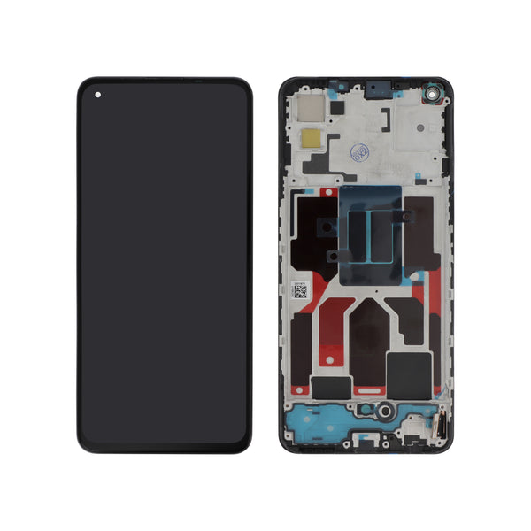 Écran complet Oppo Find X3 Lite – Noir – Qualité d'origine – avec châssis