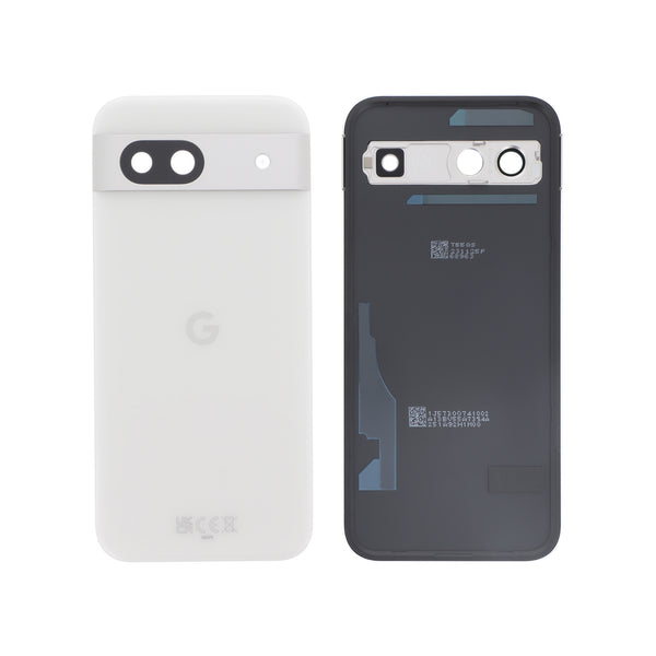 Vitre arrière Pixel 8a – Porcelaine – Original Google (Service Pack)