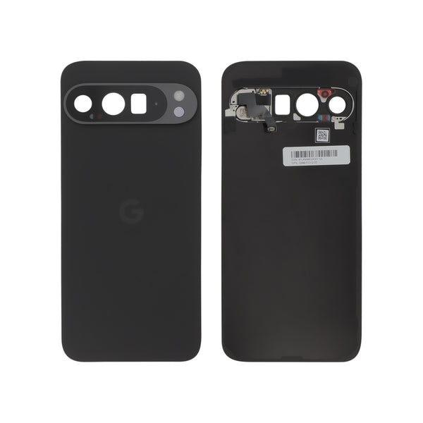 Vitre arrière volcanique Pixel 9 Pro XL – Noir – Original Google (Service Pack)