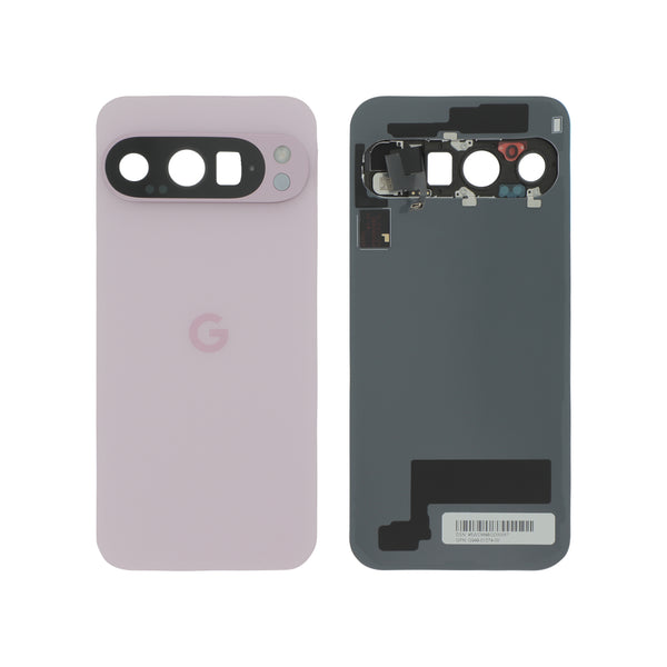Vitre arrière rose Pixel 9 Pro – Quartz – Original Google (Service Pack)