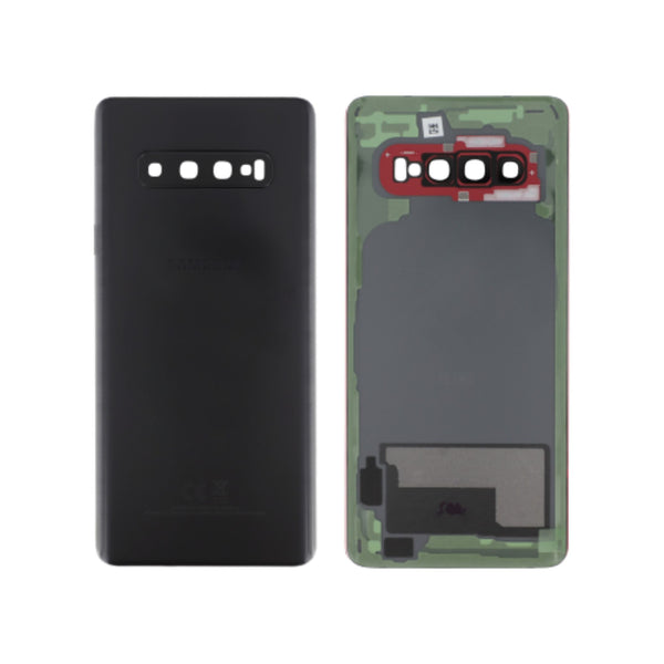 Vitre arrière Galaxy S10+ – Noir Prisme – Original Samsung (Service Pack)