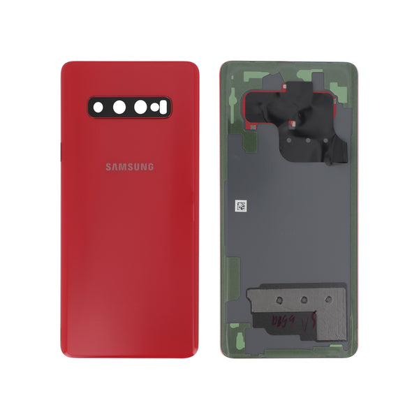 Vitre arrière Galaxy S10+ – Rouge – Original Samsung (Service Pack)