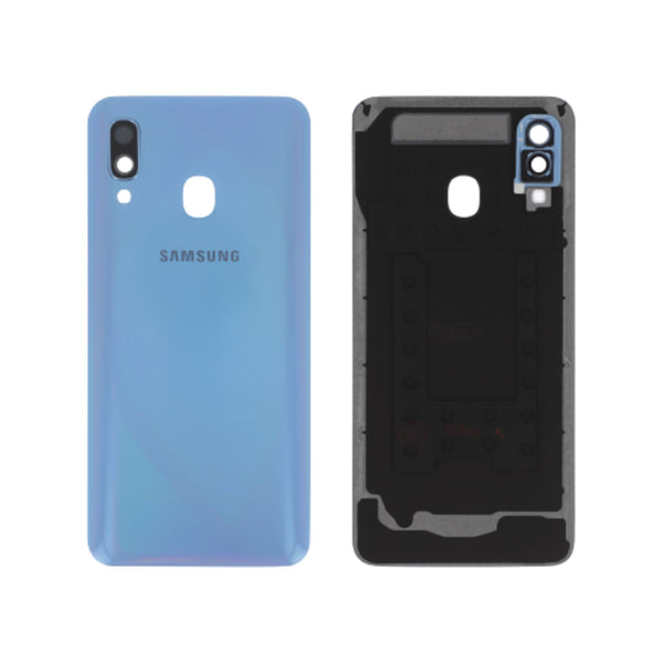 Vitre arrière Galaxy A40 – Bleu – Original Samsung (Service Pack)
