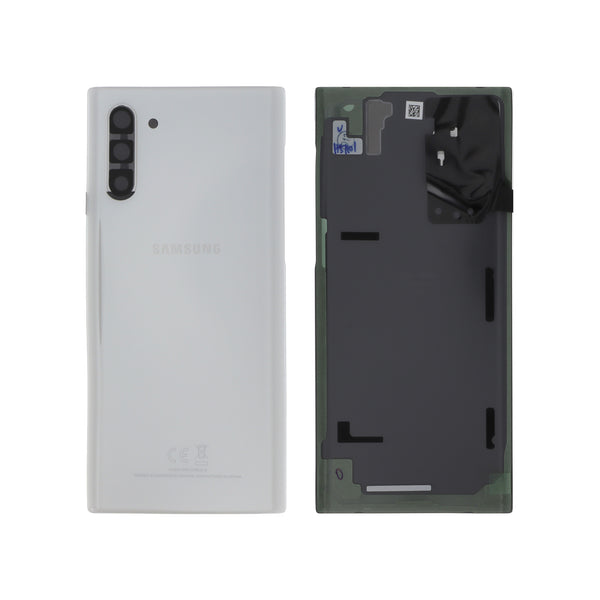 Vitre arrière Galaxy Note 10 – Blanc – Original Samsung (Service Pack)