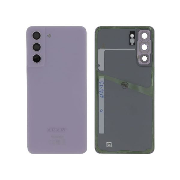Vitre arrière Galaxy S21 FE – Lavande – Original Samsung (Service Pack)