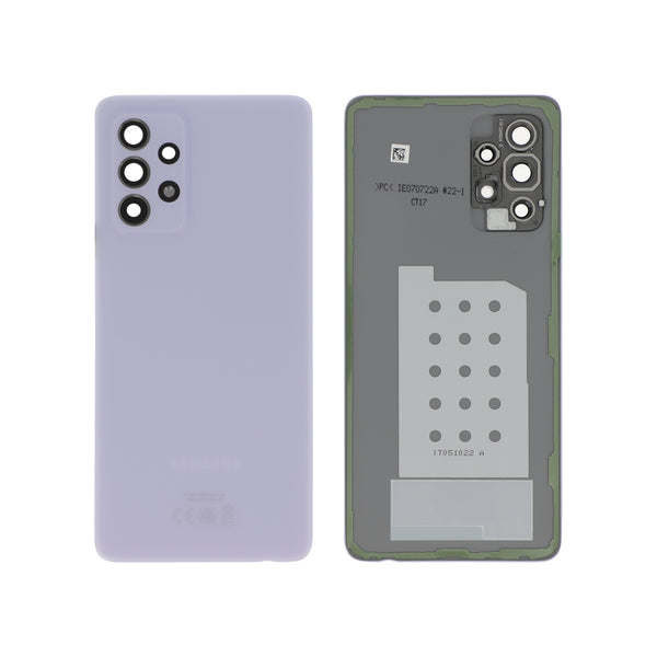 Vitre arrière Galaxy A52s – Violet – Original Samsung (Service Pack)
