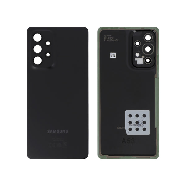 Vitre arrière Galaxy A53 – Noir – Original Samsung (Service Pack)
