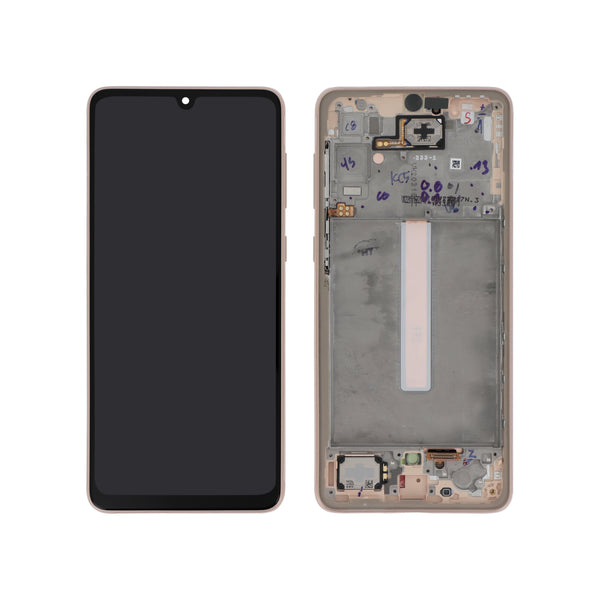 Écran complet Galaxy A33 – Pêche – Original Samsung (Service Pack)