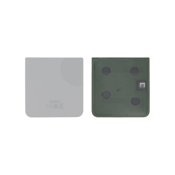 Vitre arrière Galaxy Z Flip4 – Blanc – Original Samsung (Service Pack)
