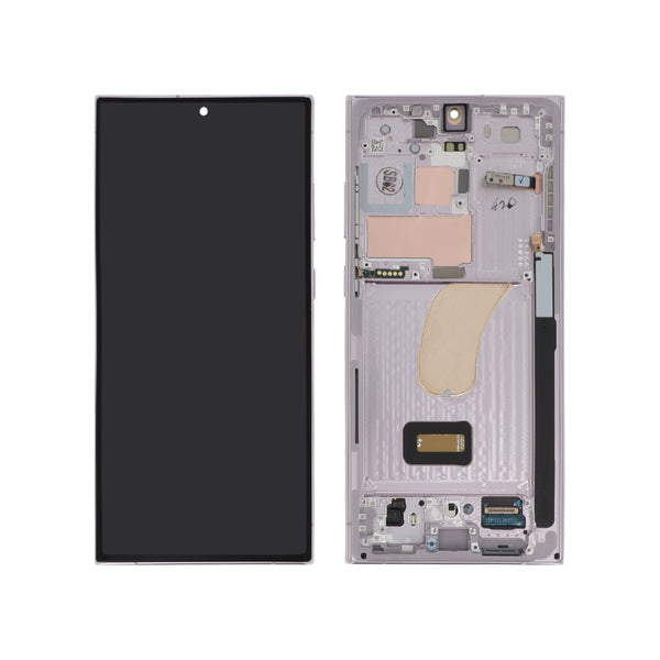 Écran complet Galaxy S23 Ultra – Lavande – Original Samsung (Service Pack)