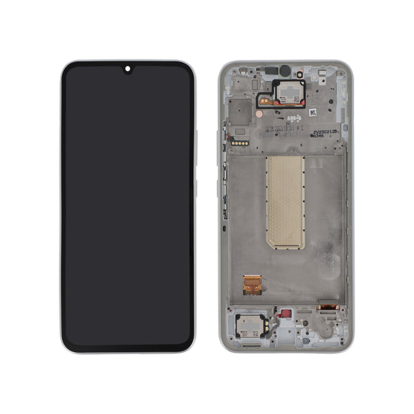Écran complet Galaxy A34 – Argent – Original Samsung (Service Pack)