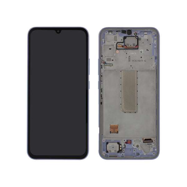 Écran complet Galaxy A34 – Violet – Original Samsung (Service Pack)