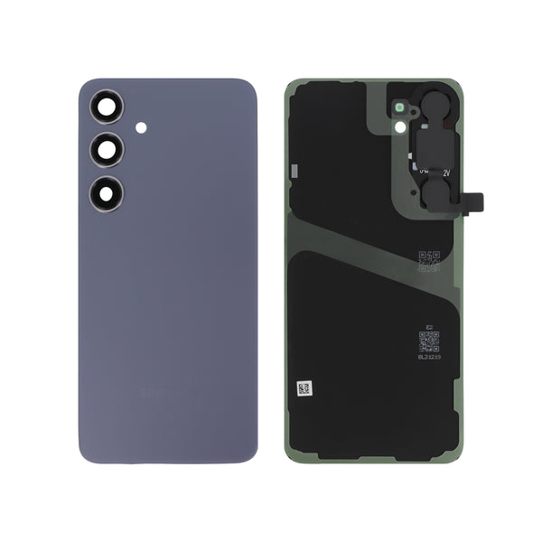 Vitre arrière Galaxy S24+ – Violet Cobalt – Original Samsung (Service Pack)