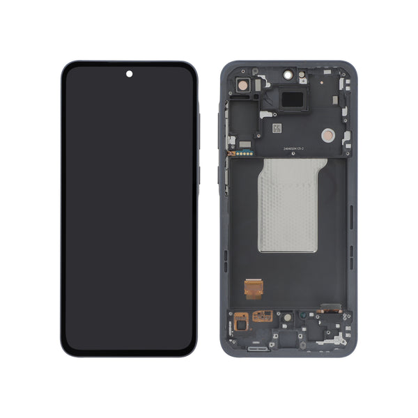 Écran complet Galaxy A55 – Bleu Nuit – Original Samsung (Service Pack)