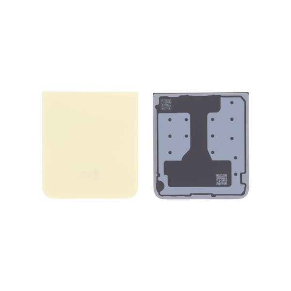 Vitre arrière Galaxy Z Flip6 – Jaune – Original Samsung (Service Pack)