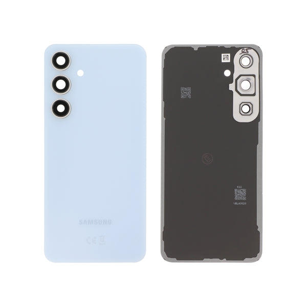 Vitre arrière Galaxy S24 FE – Bleu – Original Samsung (Service Pack)