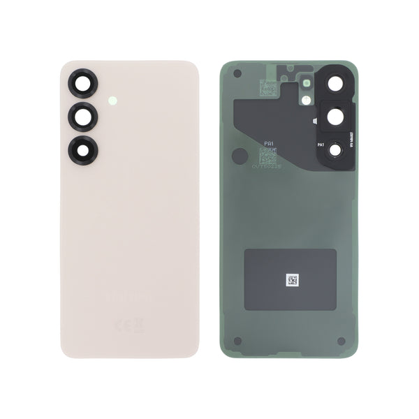 Vitre arrière Galaxy S25 – Or Rose – Original Samsung (Service Pack)