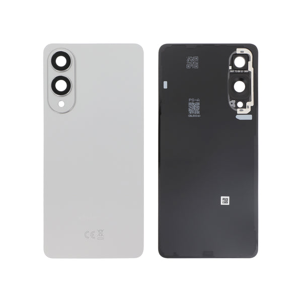 Vitre arrière Galaxy S25 Edge – Argent Titane – Original Samsung (Service Pack)