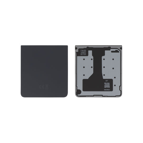 Vitre arrière Galaxy Z Flip7 – Noir Absolu – Original Samsung (Service Pack)