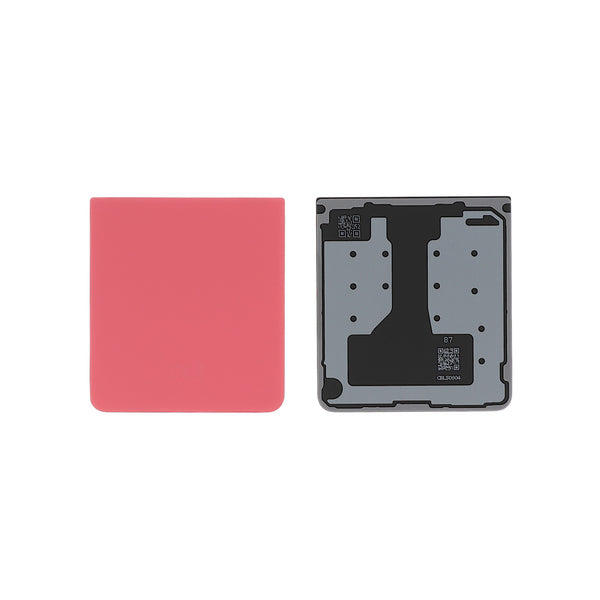 Vitre arrière Galaxy Z Flip7 – Corail – Original Samsung (Service Pack)