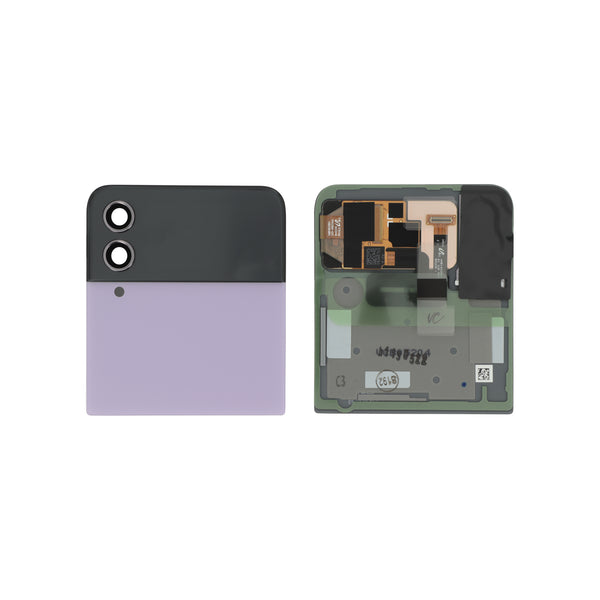 Vitre arrière supérieure Galaxy Z Flip4 – Violet – Original Samsung (Service Pack)