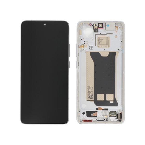 Écran complet Poco F7 Pro 5G – Argent – Original Xiaomi (Service Pack)
