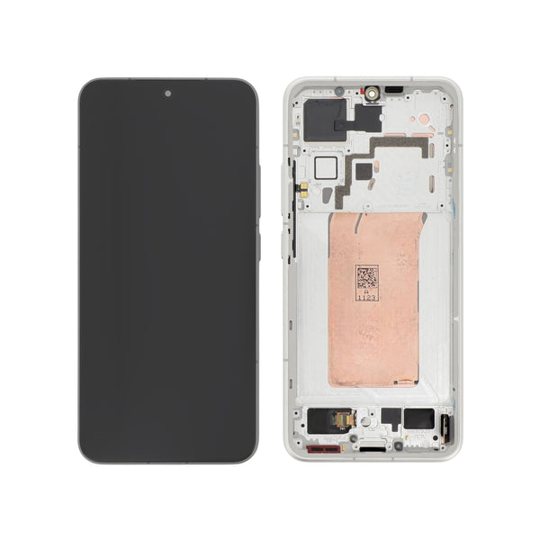 Écran complet Xiaomi 15 5G – Argent – Qualité d'origine – avec châssis