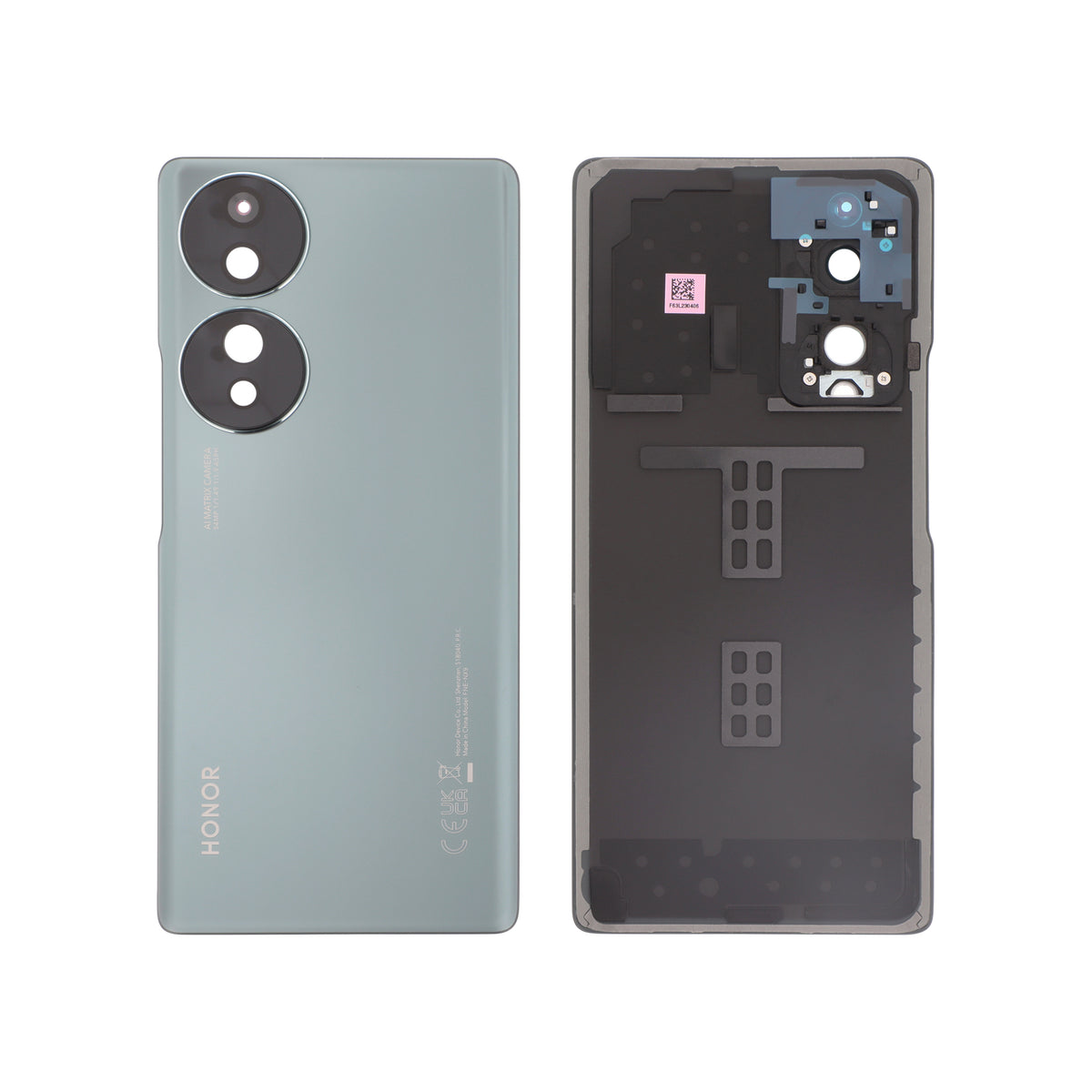 Vitre arrière Honor 70 – Vert Emeraude – Original Honor (Service Pack)