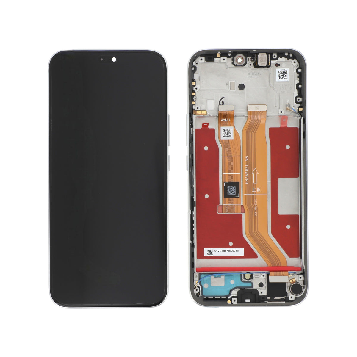 Écran complet Honor 400 Lite – Gris – Original Honor (Service Pack)