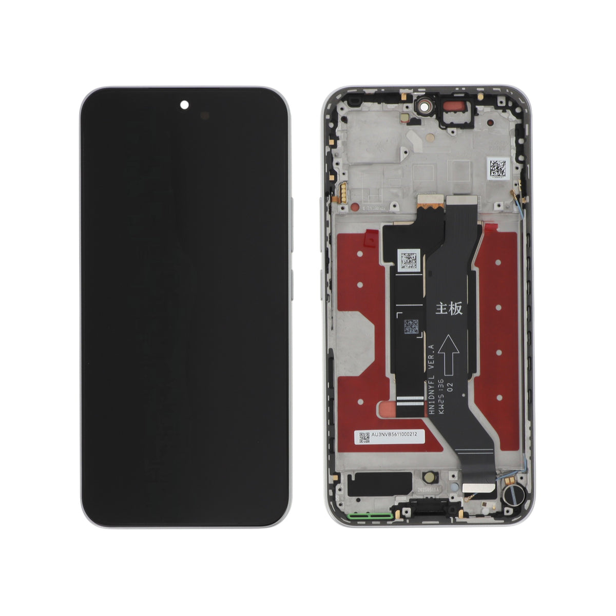 Écran complet Honor 400 – Argent – Original Honor (Service Pack)