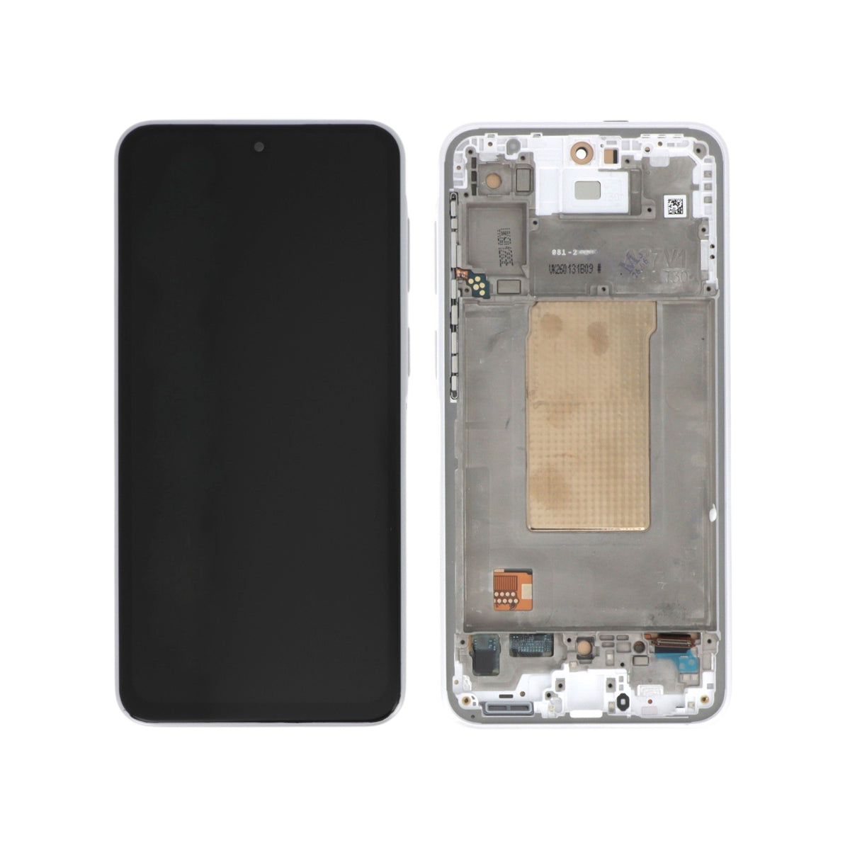 Écran complet Galaxy A37 – Blanc – Compatible LCD (Incell)