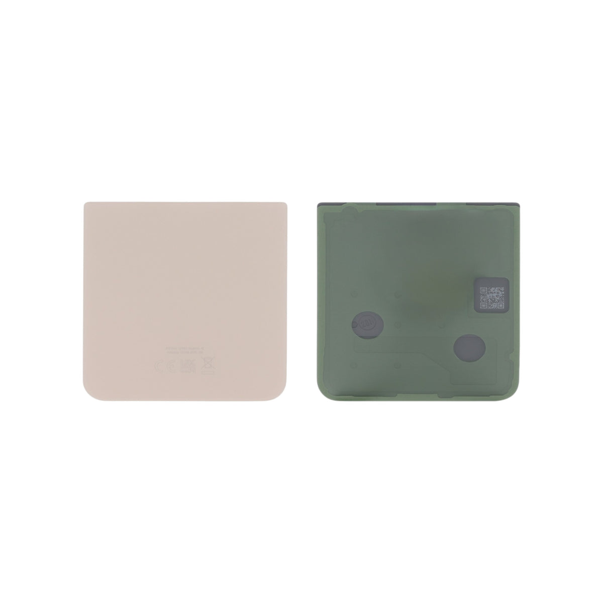 Vitre arrière Galaxy Z Flip4 – Or Rose – Original Samsung (Service Pack)