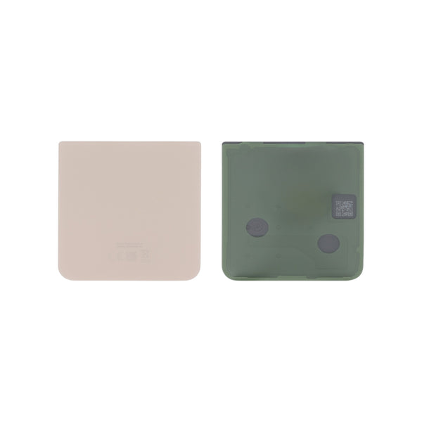Vitre arrière Galaxy Z Flip4 – Or Rose – Original Samsung (Service Pack)