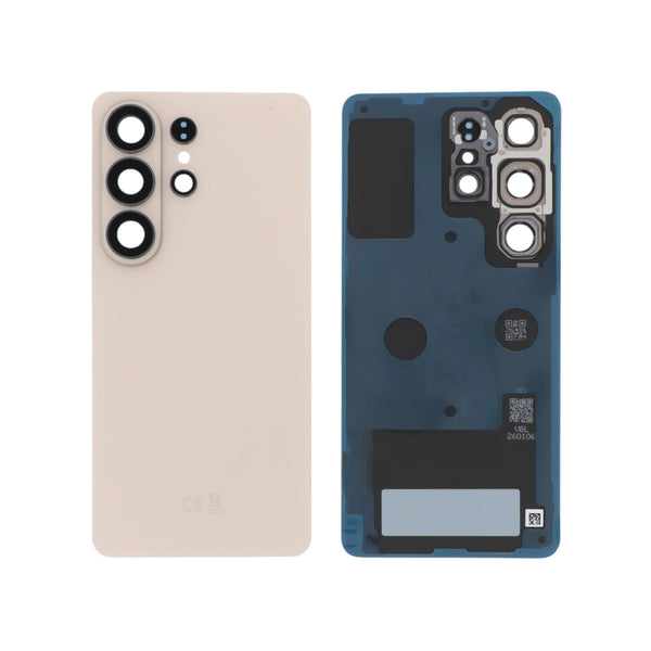 Vitre arrière Galaxy S26 Ultra – Or Rose – Original Samsung (Service Pack)