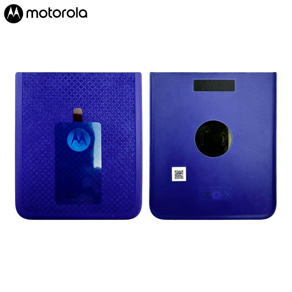 Vitre arrière Motorola Razr 70 Ultra SL98E96499 – Bleu oriental – Original