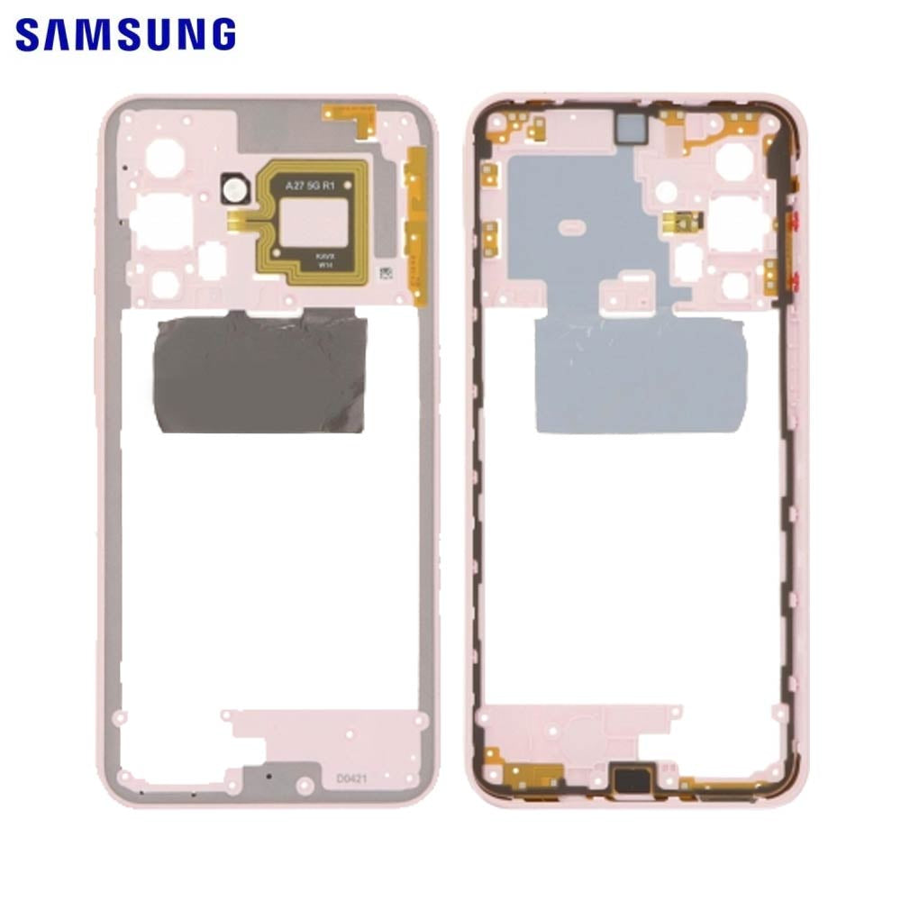 Châssis équipé Galaxy A27 5G – Rose clair – Original Samsung (Service Pack)
