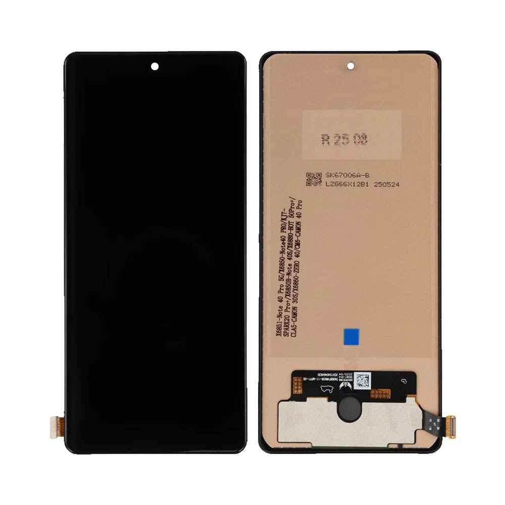 Écran complet Infinix ZERO 40 – Noir – Compatible OLED