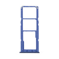 Tiroir SIM Galaxy A21S – Bleu prismatique – Compatible Premium