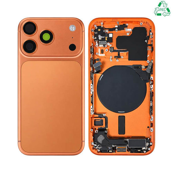 Châssis équipé iPhone 17 Pro – Orange cosmique – Compatible
