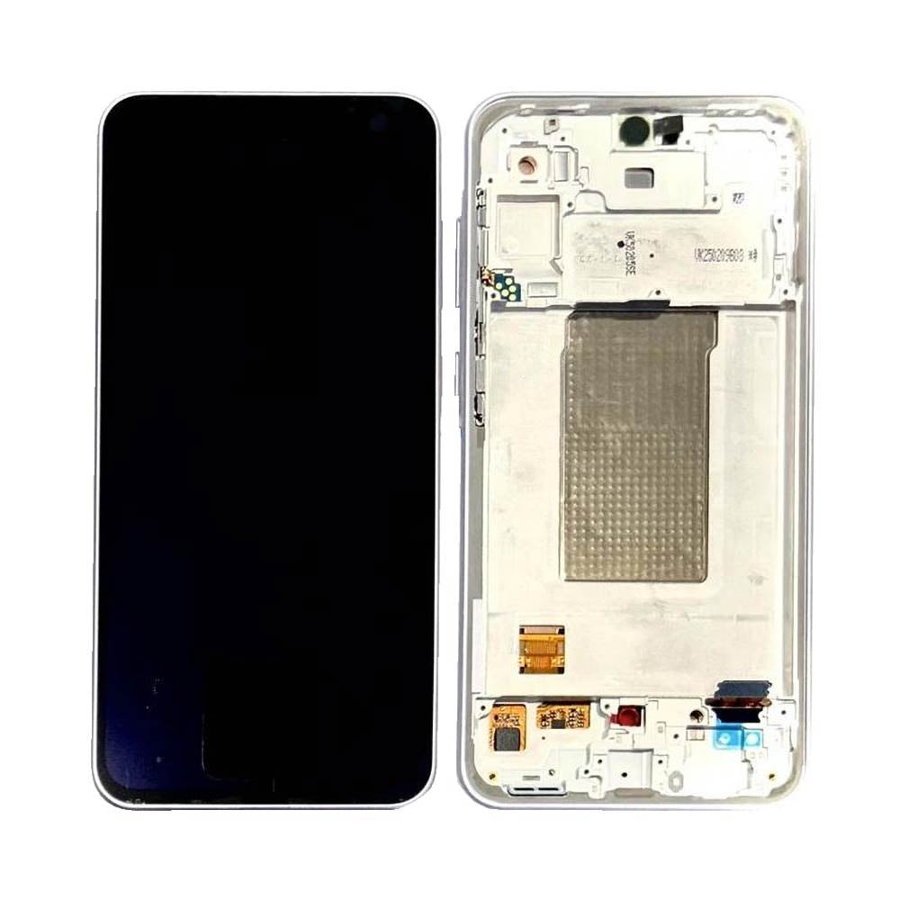Écran complet avec châssis Galaxy A36 5G – Lavande – Compatible OLED