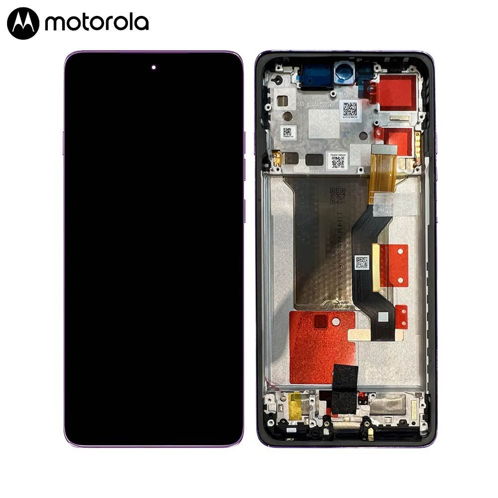 Écran complet Motorola Edge 60 Pro – Violet raisin – Original